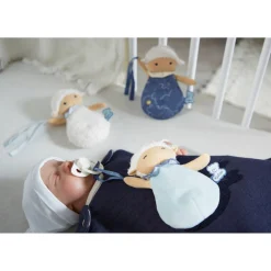 Kaloo 3 Sheep Doudou Soother Holders><noscript><img width=