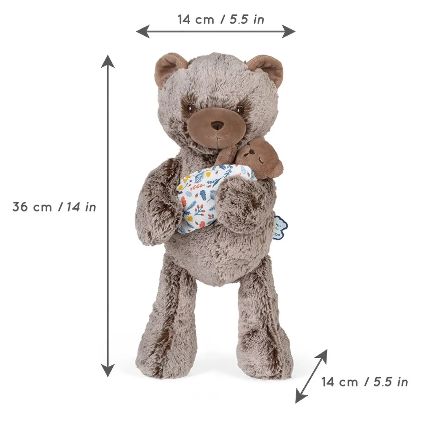 Kaloo Bear Dad Plush Oscar 35Cm (13.8 In)> Teddy Bear