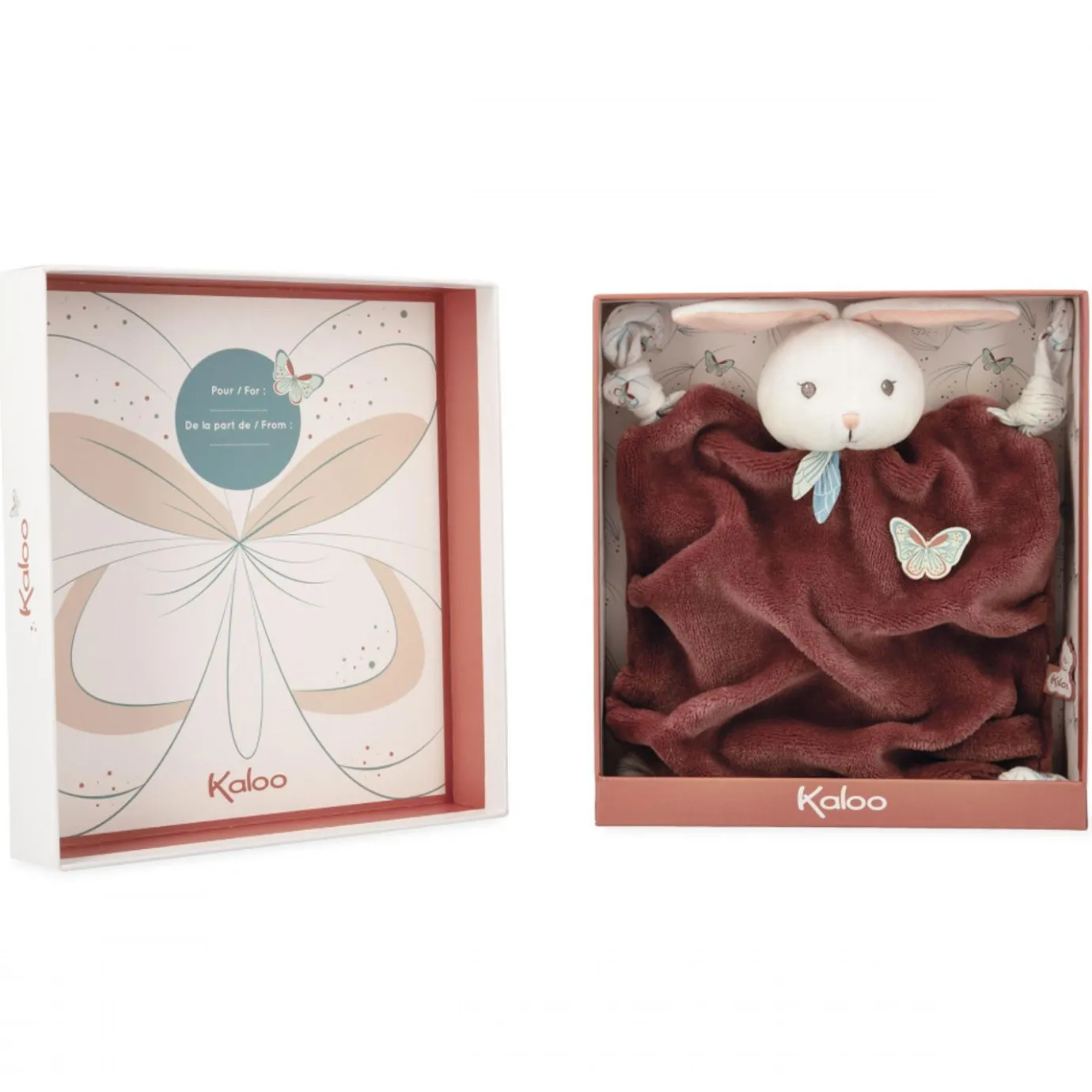 Kaloo Bunny Comforter Cinnamon> Bunny Comforter