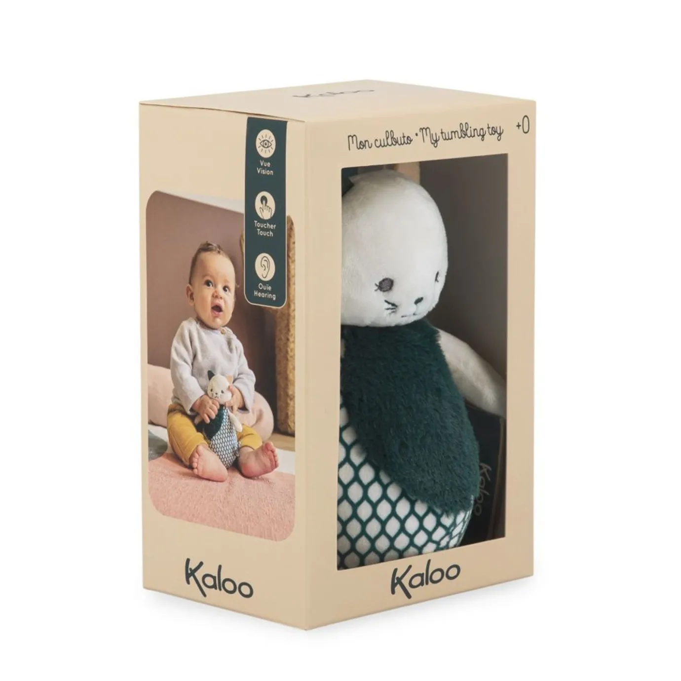 Kaloo Cat Tumbler Toy For Baby> Toys