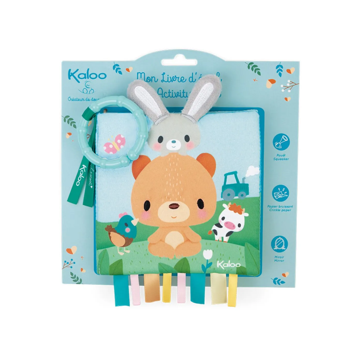 Kaloo Choo At The Farm Early Learning Book> Soft Books