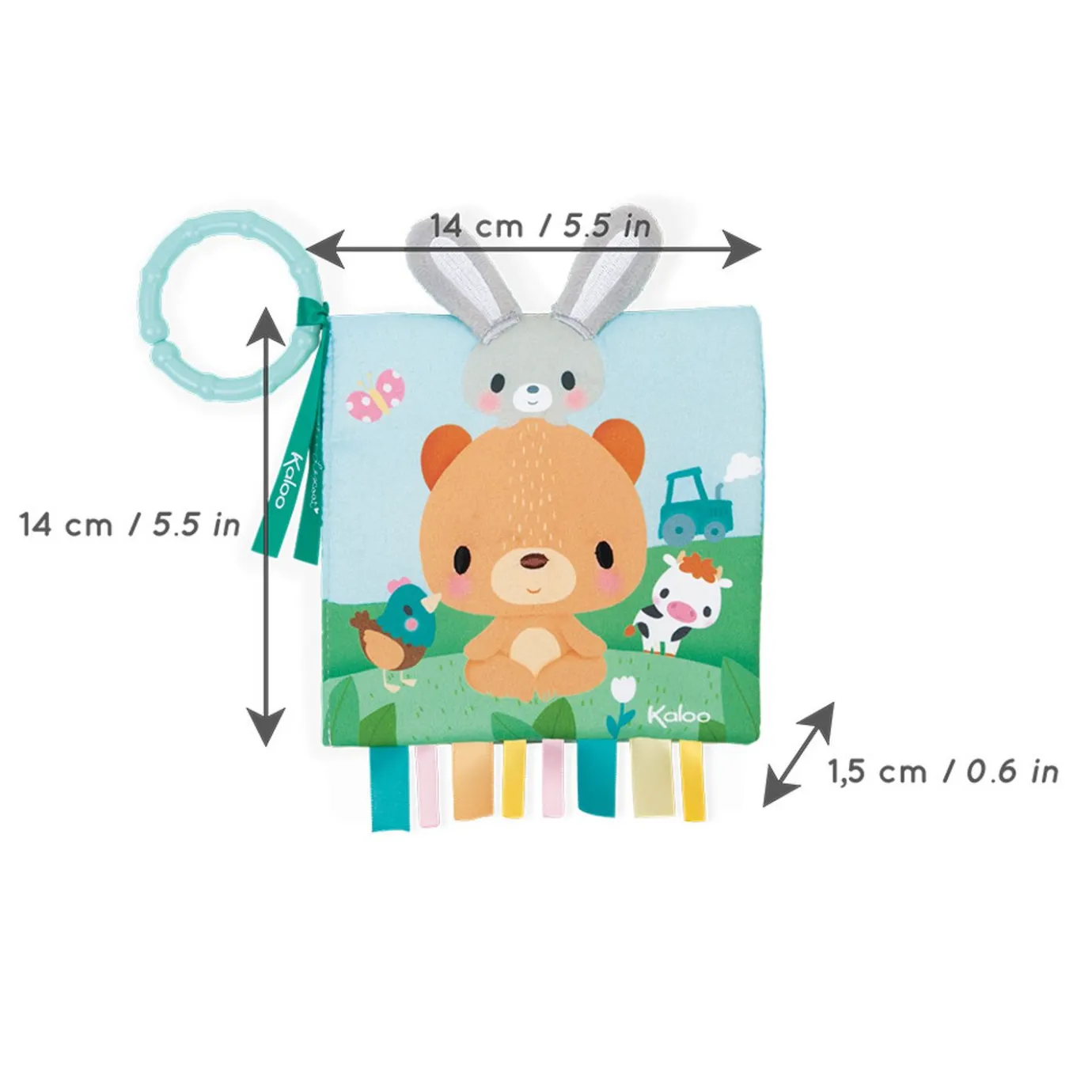 Kaloo Choo At The Farm Early Learning Book> Soft Books
