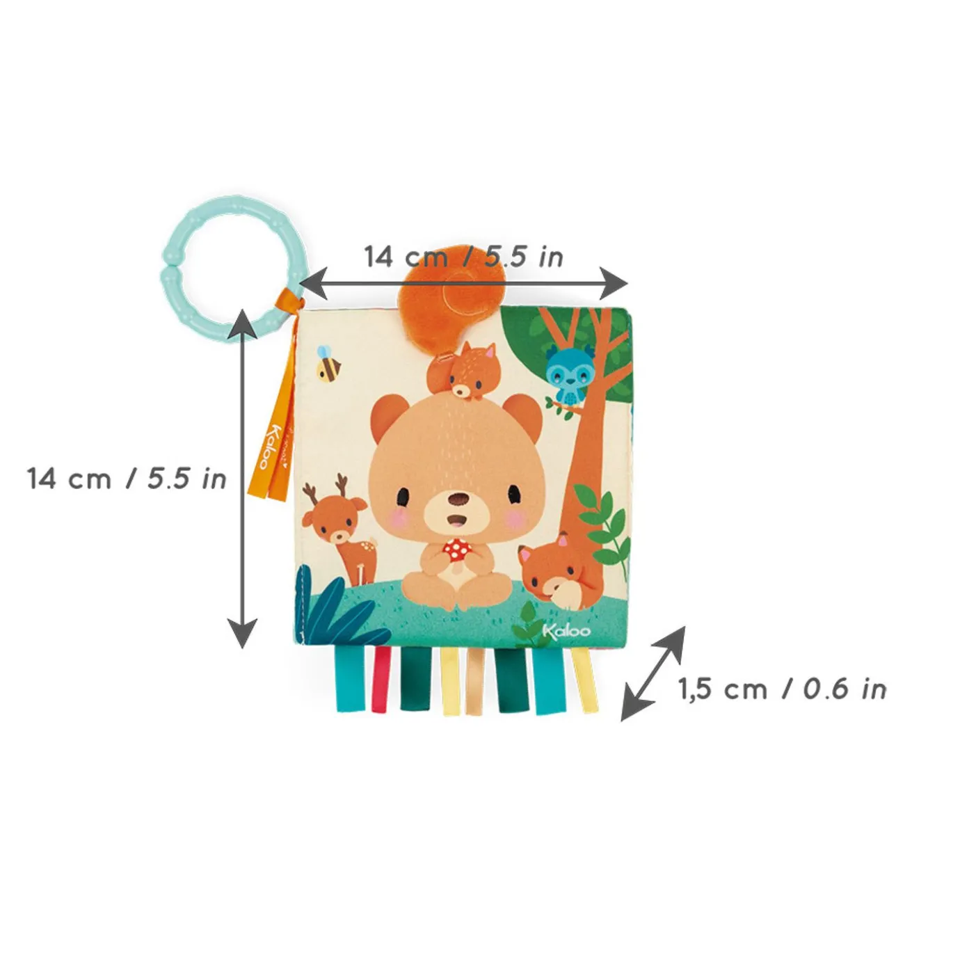 Kaloo Choo In The Forest Early Learning Book> Soft Books