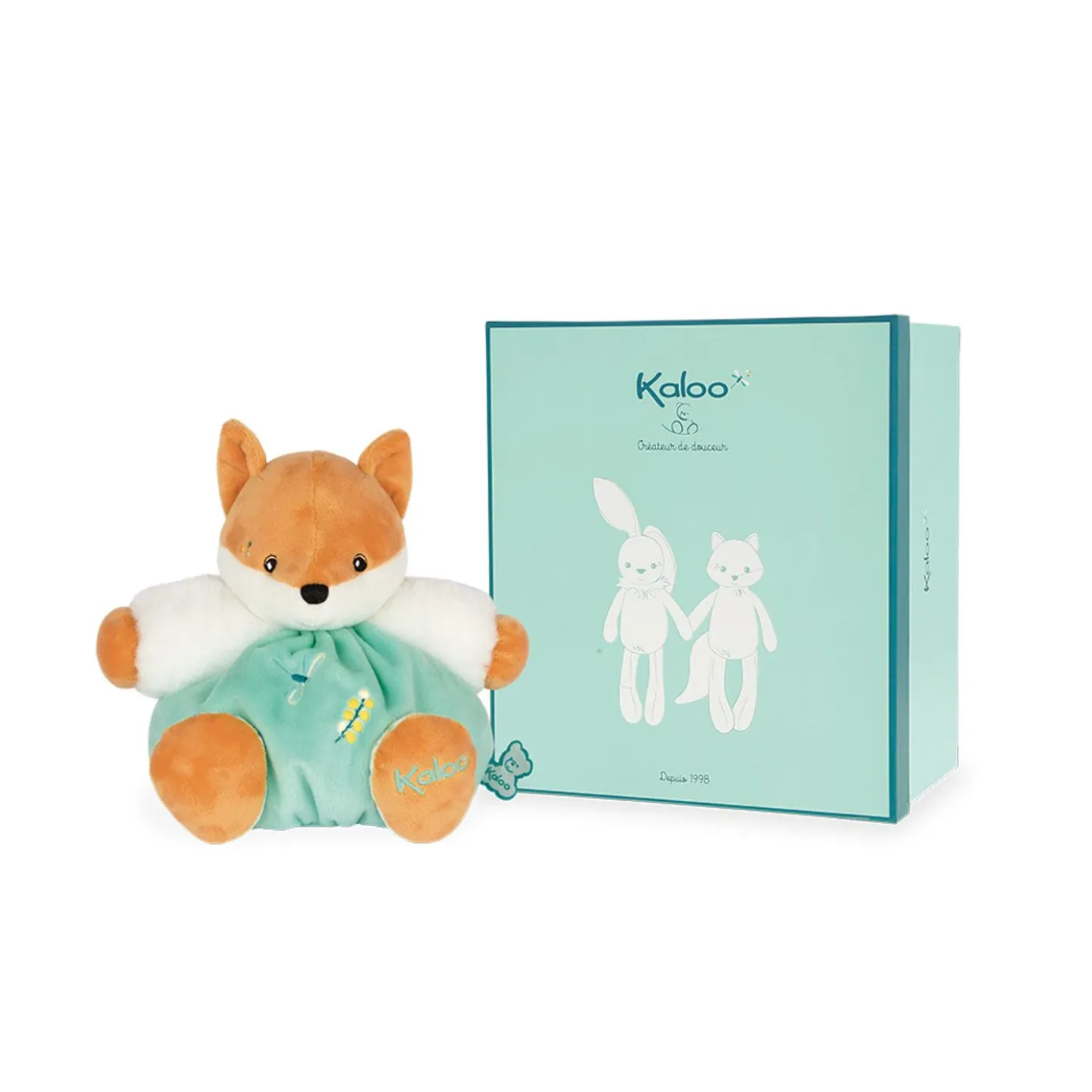 Kaloo Chubby Musical Fox Leonard - 18Cm> Fox Teddy