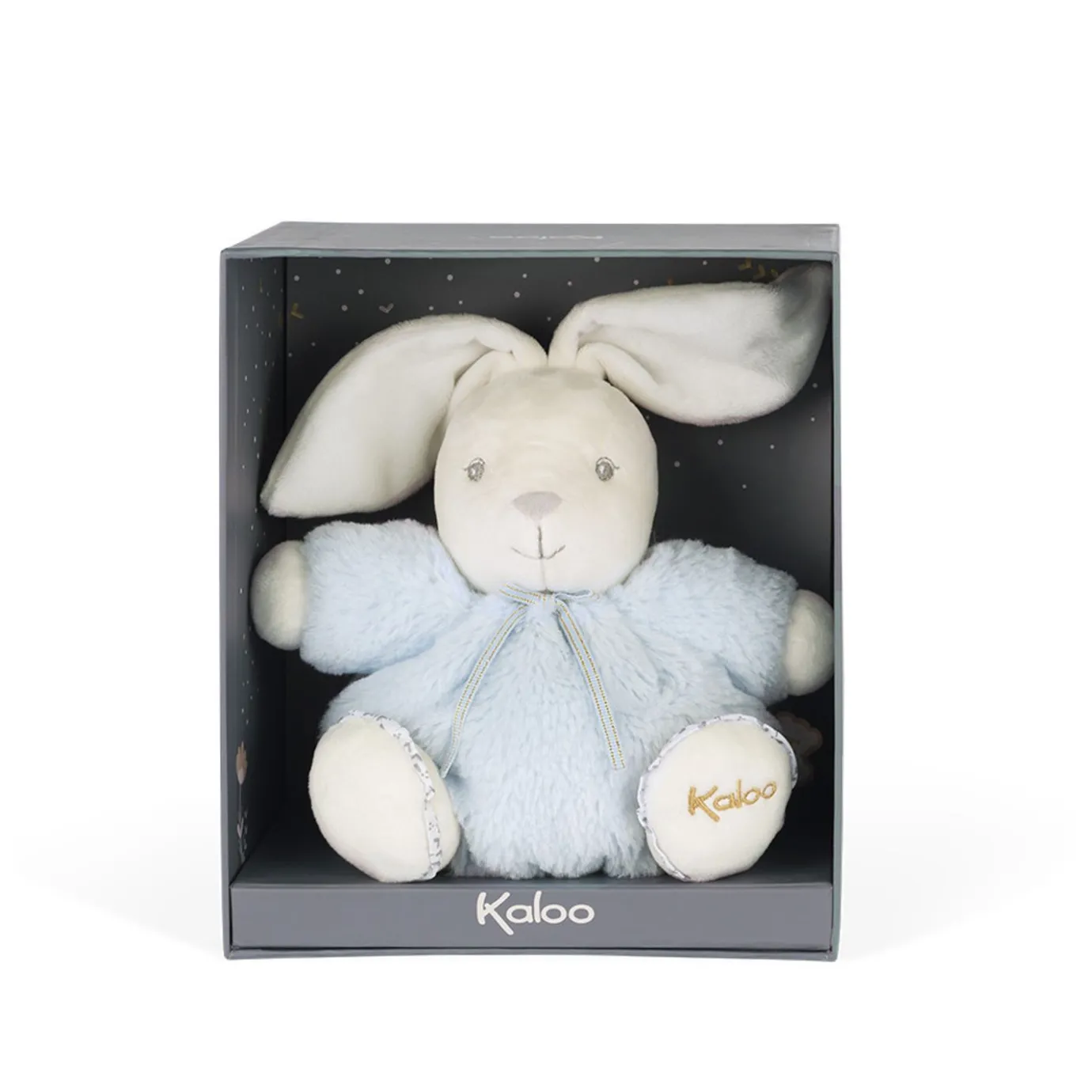 Kaloo Chubby Rabbit Blue - Small> Bunny