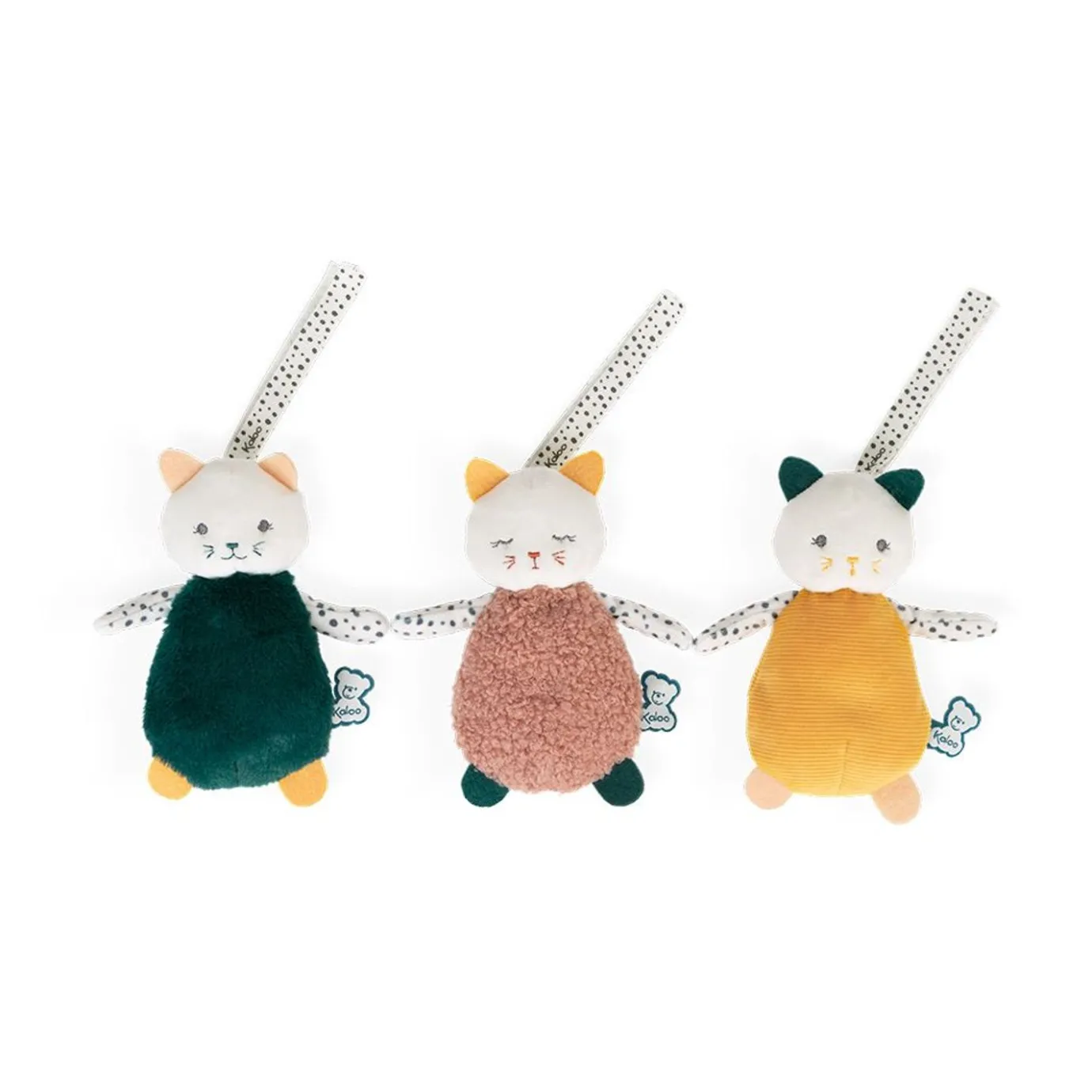 Kaloo Cuddly Kitties For Baby (3 Pieces)> Animal Comforter