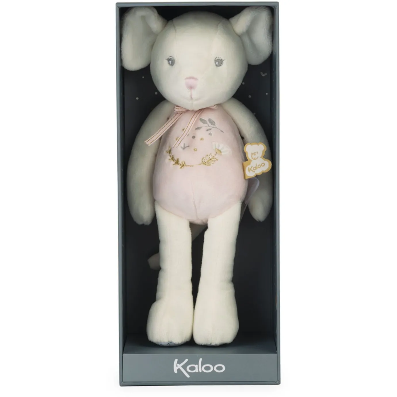 Kaloo Doll Mouse Pink - Small> Stuffed Animals