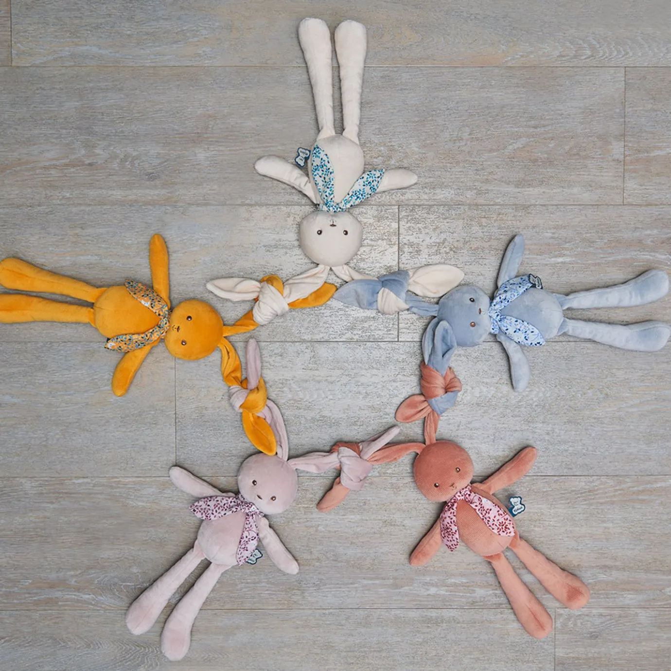 Kaloo Doll Rabbit Blue - Medium> Bunny Comforter