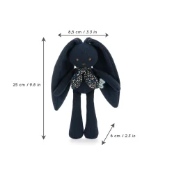 Kaloo Doll Rabbit Midnight Blue 9.8 In><noscript><img width=