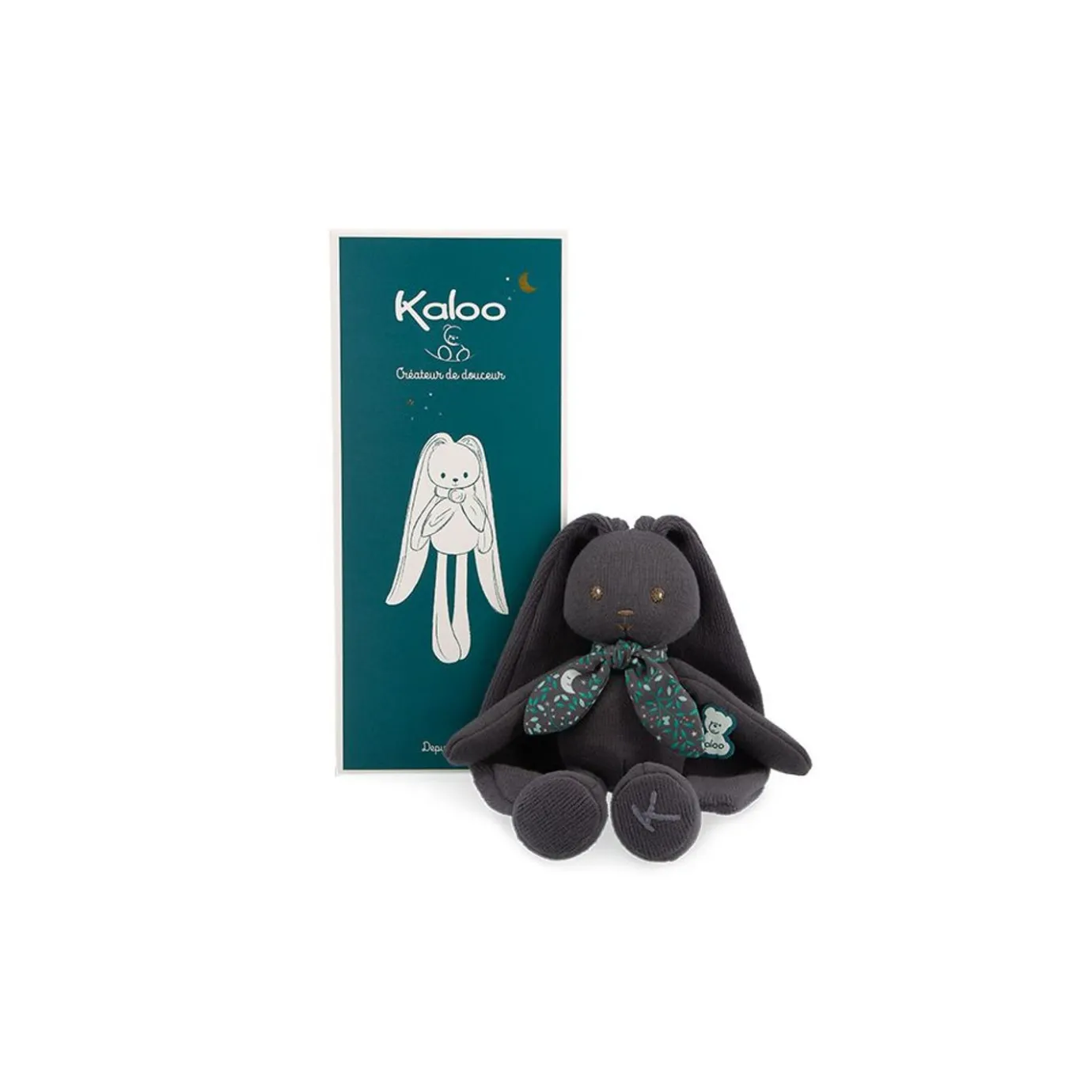 Kaloo Doll Rabbit Purple Grey 9.8 In> Bunny Comforter