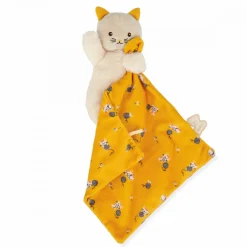 Kaloo Doudou Cat Yellow> Animal Comforter