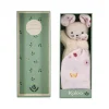 Kaloo Doudou Mouse Carre Douceur Aster Ladies> Mouse Comforter