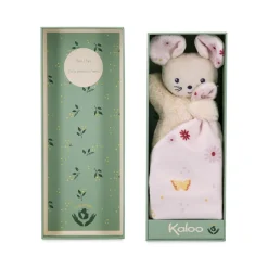 Kaloo Doudou Mouse Carre Douceur Aster Ladies> Mouse Comforter