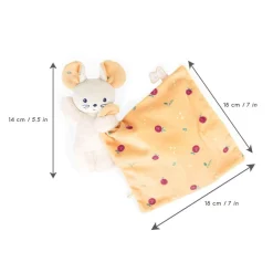 Kaloo Doudou Mouse Carre Douceur Season Fruits><noscript><img width=
