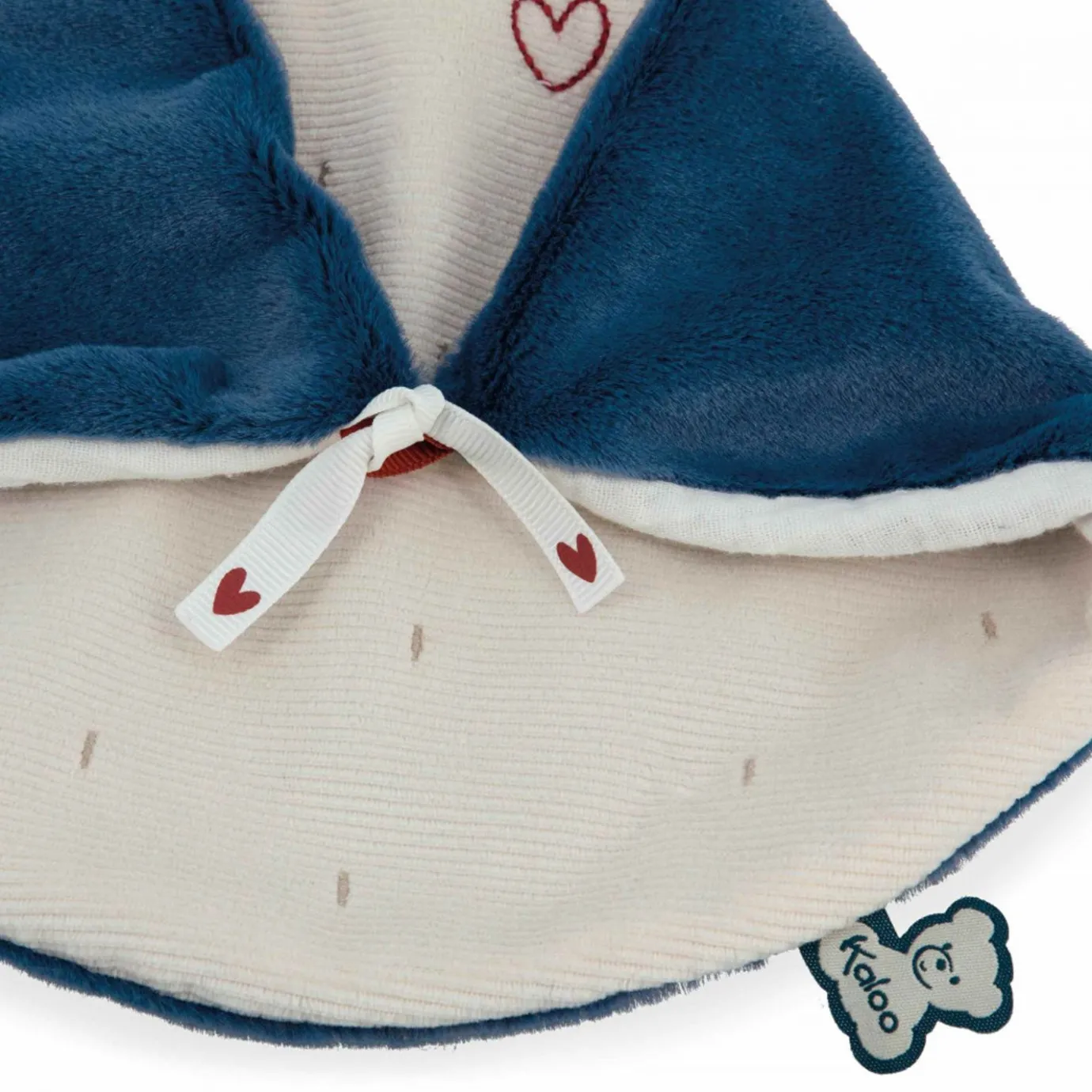 Kaloo Doudou Penguin Blue> Animal Comforter