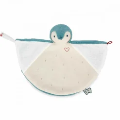 Kaloo Doudou Penguin Green> Animal Comforter