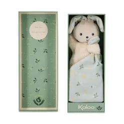 Kaloo Doudou Rabbit Carre Douceur Citrus Bouquet> Recycled Polyester Comforter