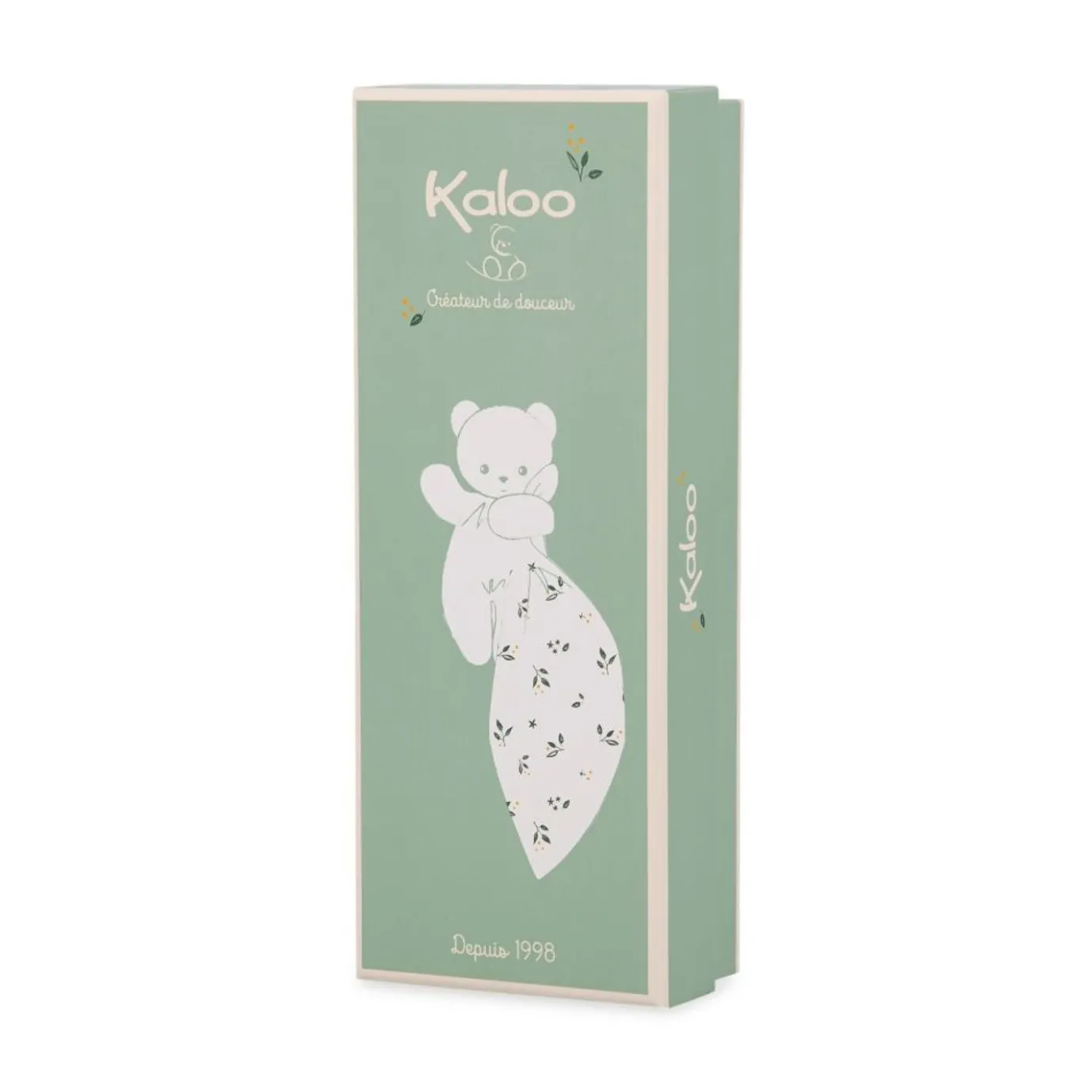 Kaloo Doudou Rabbit Carre Douceur White Delicate> Bunny Comforter