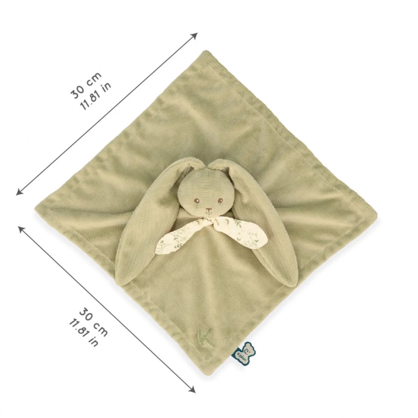 Kaloo Doudou Rabbit Green> Bunny Comforter