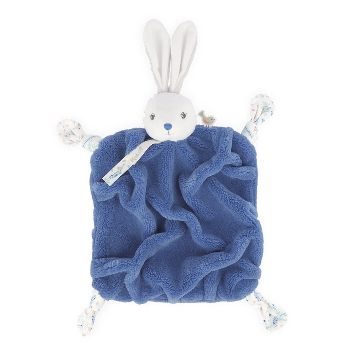 Kaloo Doudou Rabbit Ocean Blue> Bunny Comforter