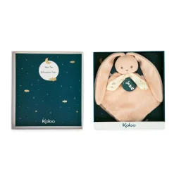Kaloo Doudou Rabbit Peach> Bunny Comforter