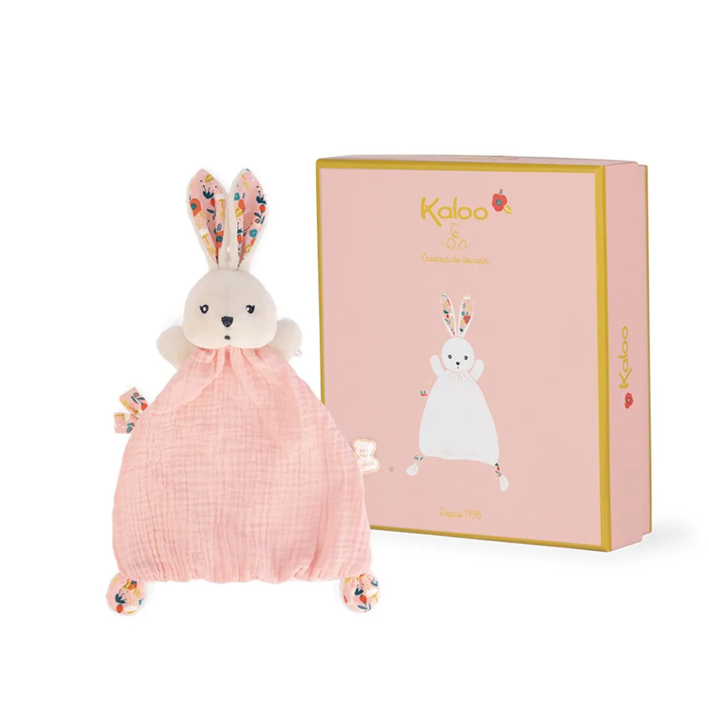 Kaloo Doudou Rabbit Poppy> Bunny Comforter