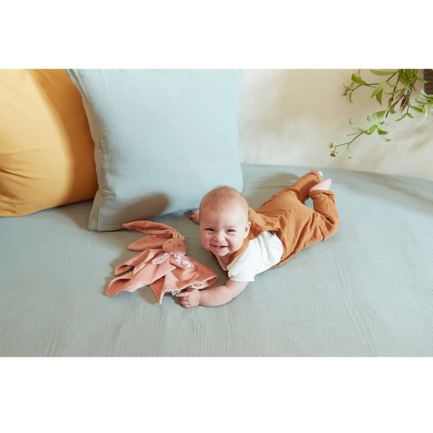 Kaloo Doudou Rabbit Terracotta - Lapinoo 11.8 In> Bunny Comforter