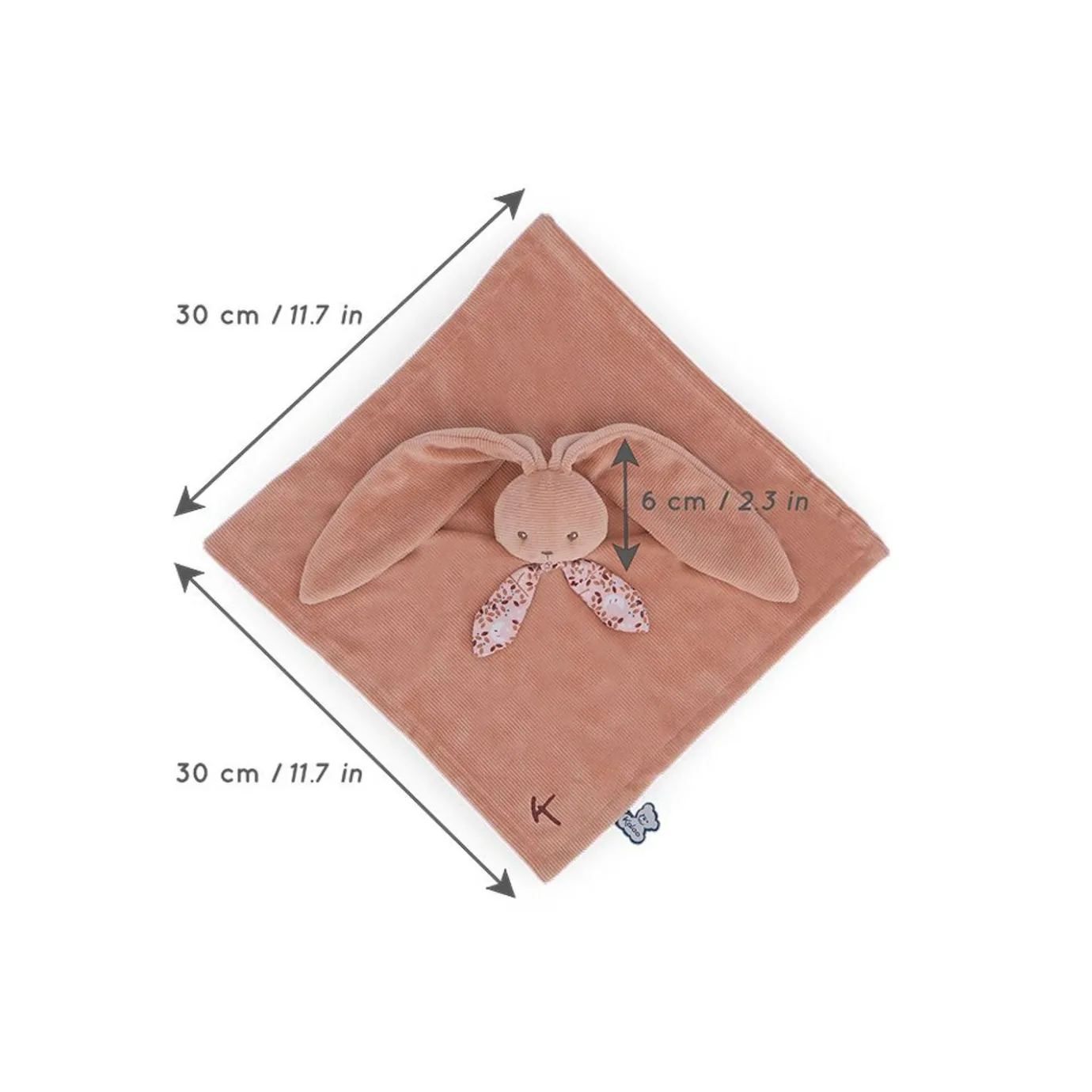 Kaloo Doudou Rabbit Terracotta - Lapinoo 11.8 In> Bunny Comforter