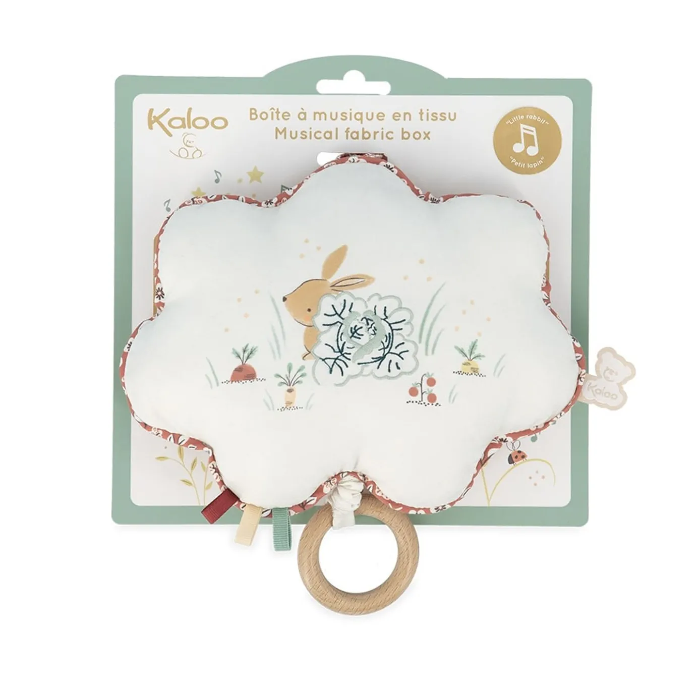 Kaloo Fabric Musical Box "Little Rabbit" (Mon Petit Lapin)> Musical Soft Toys