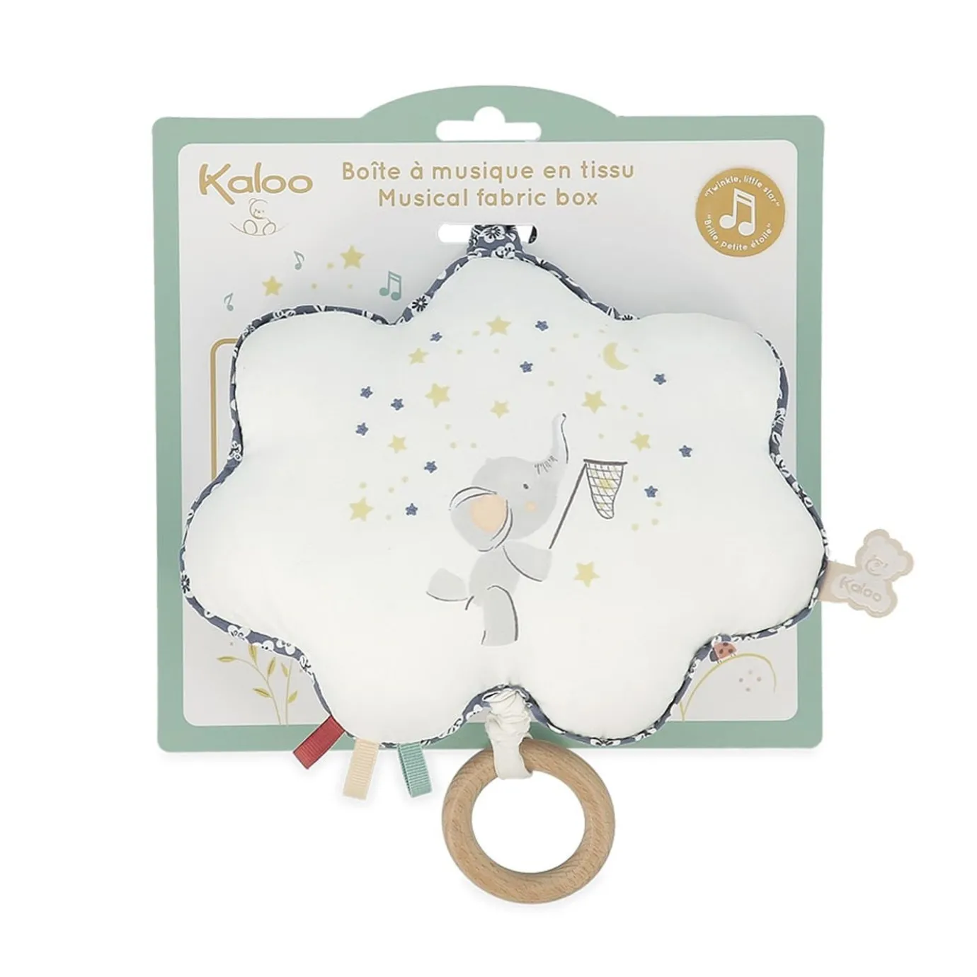 Kaloo Fabric Musical Box "Twinkle Twinkle Little Star"> Musical Soft Toys
