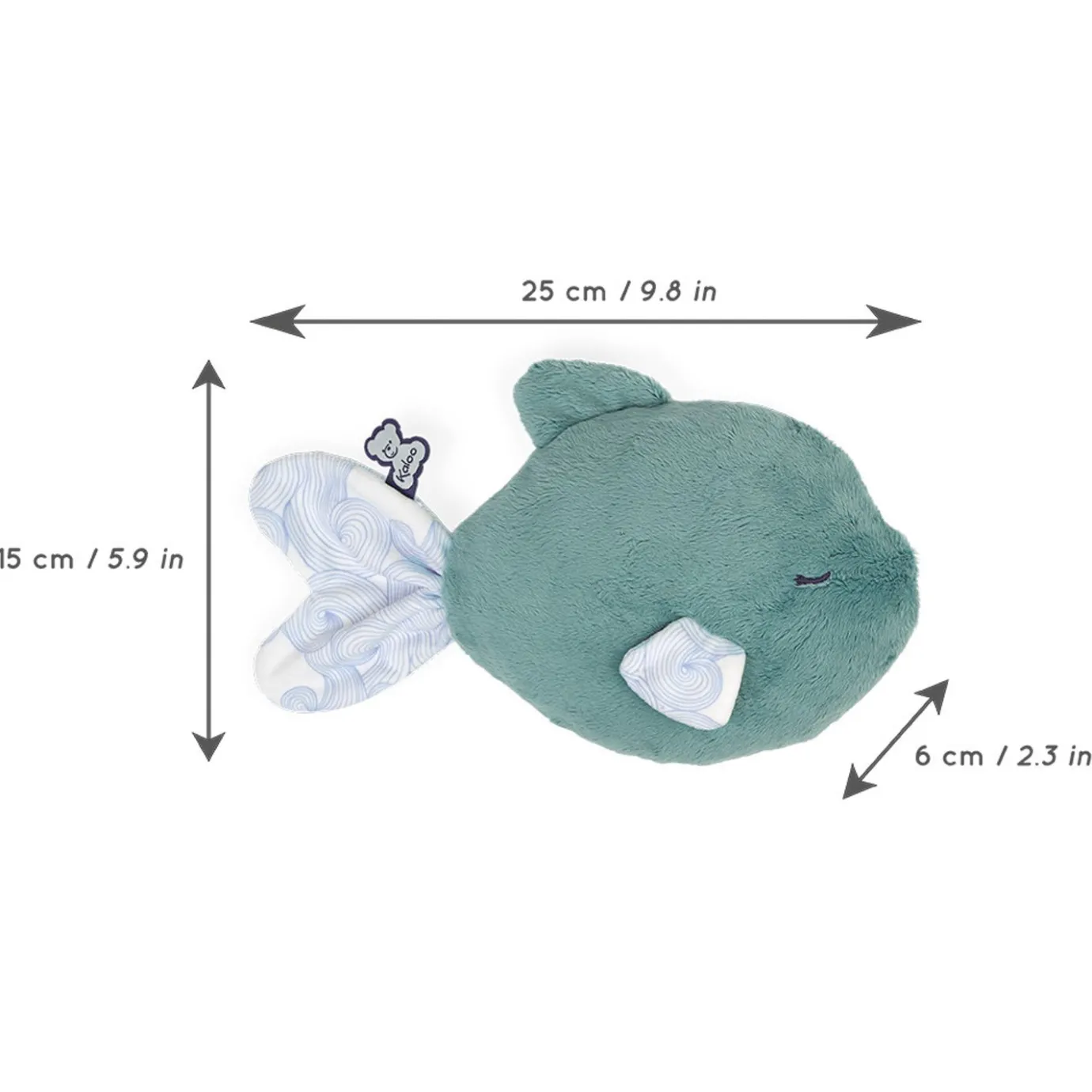 Kaloo Feel Good Plush Little Fish> Stuffed Animals