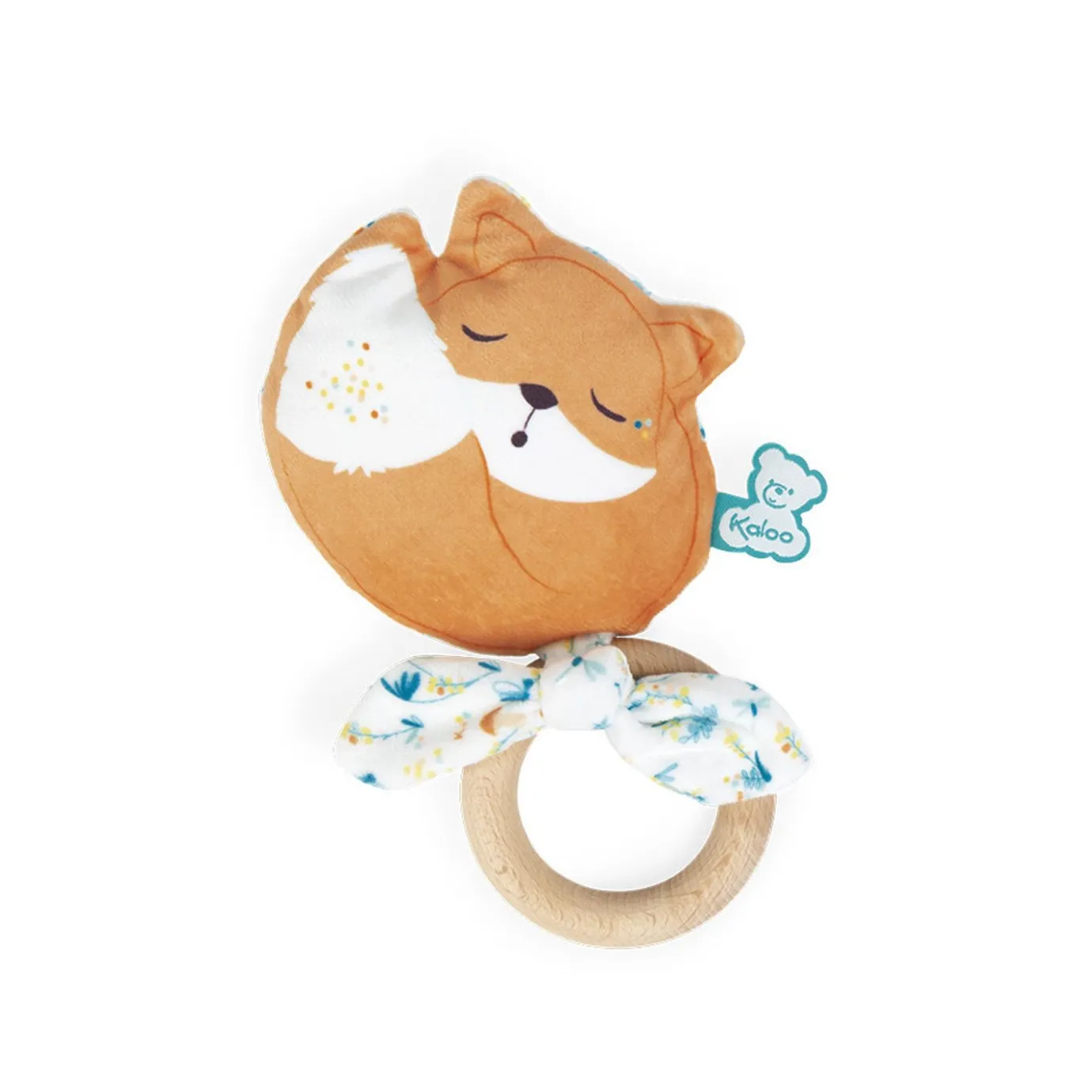 Kaloo Fox Teether Leonard - Mini> Teething Ring