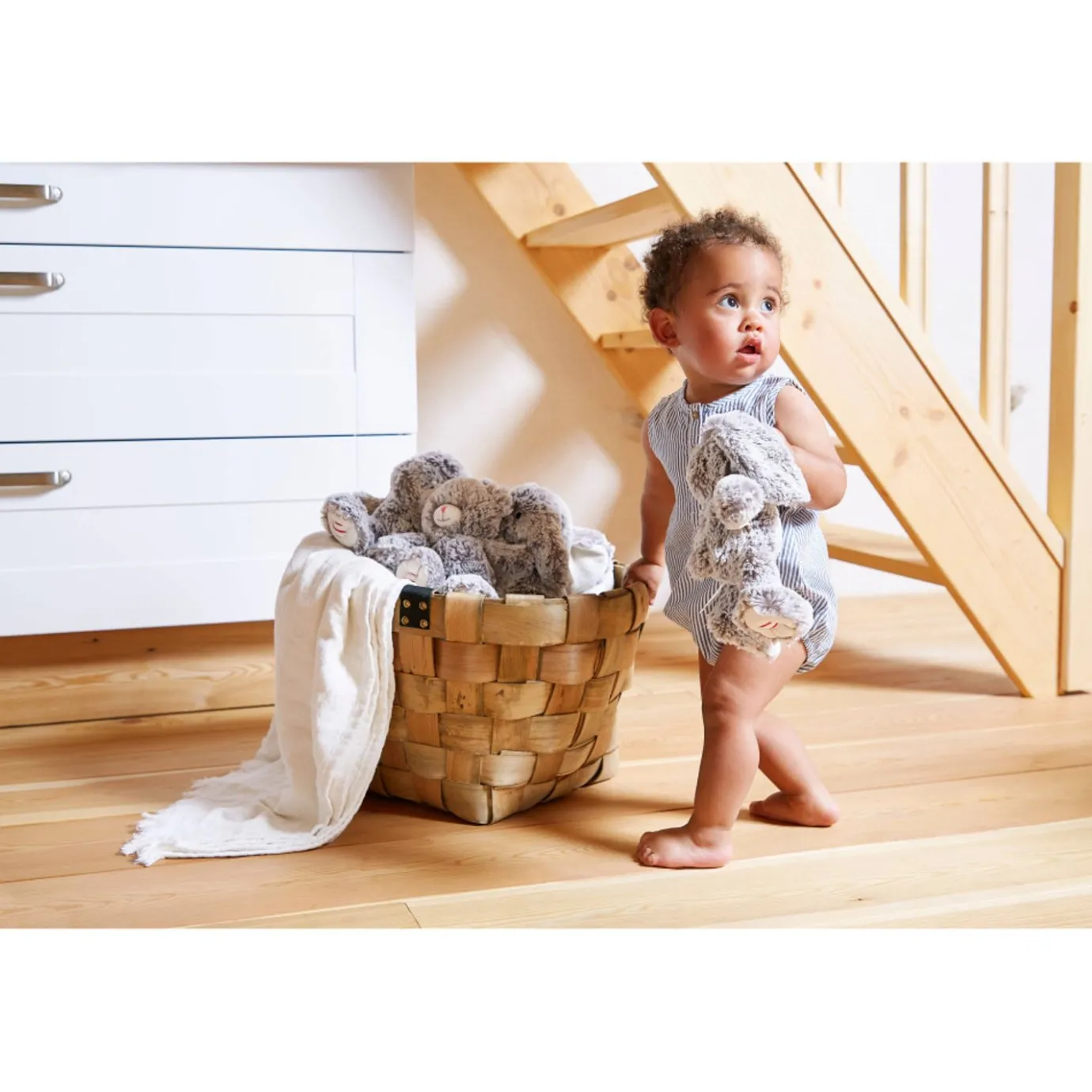 Kaloo Grey Prestige Musical Bunny Leo> Bunny