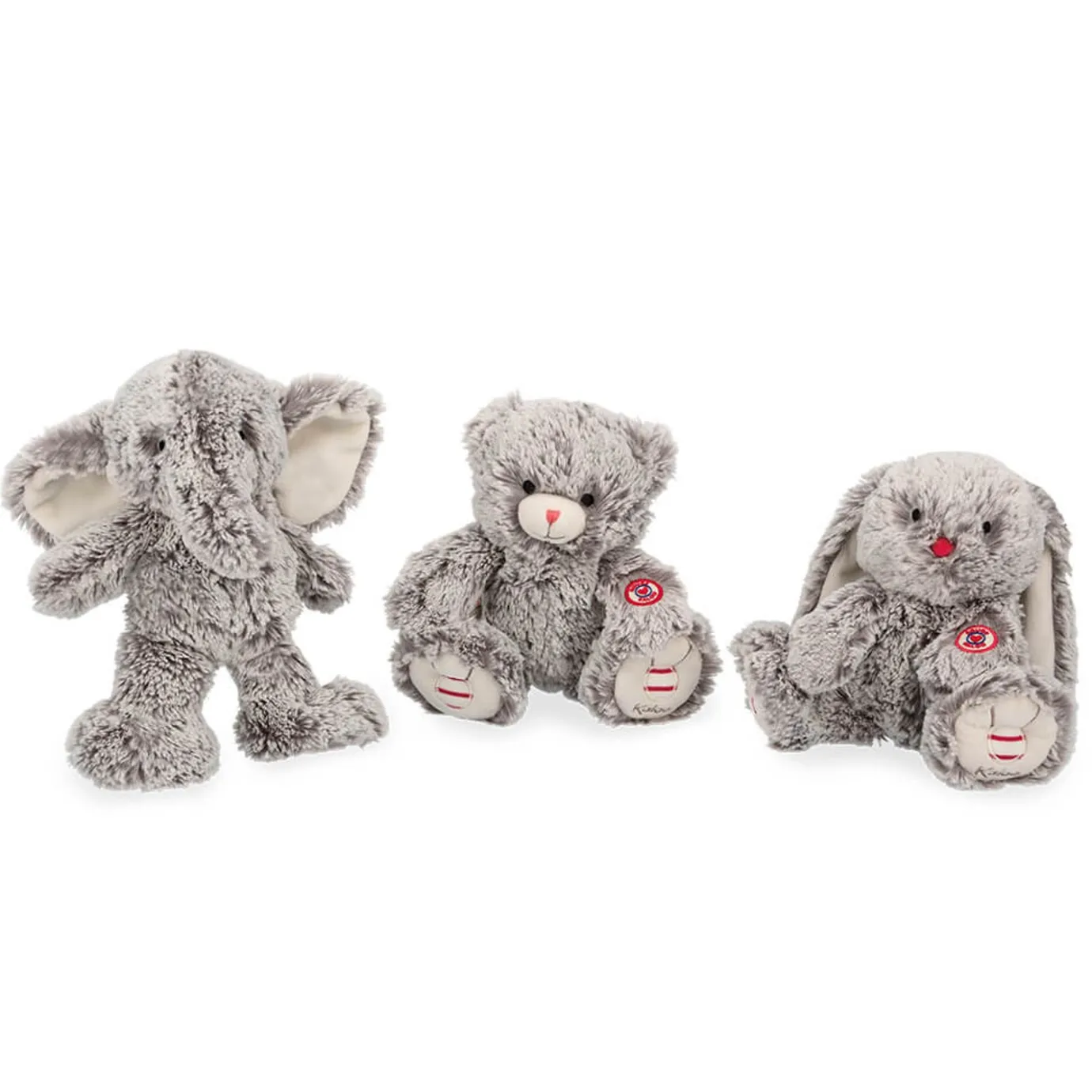 Kaloo Grey Prestige Teddy Bear Mae - 24 Cm (9.4 In)> Teddy Bear