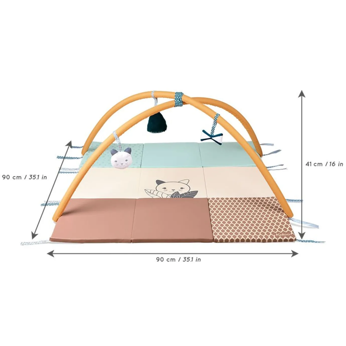 Kaloo Grow-With-Me Sensory Mat For Baby> Toys