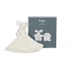 Kaloo Hug Doudou Mouse Cream> Mouse Comforter