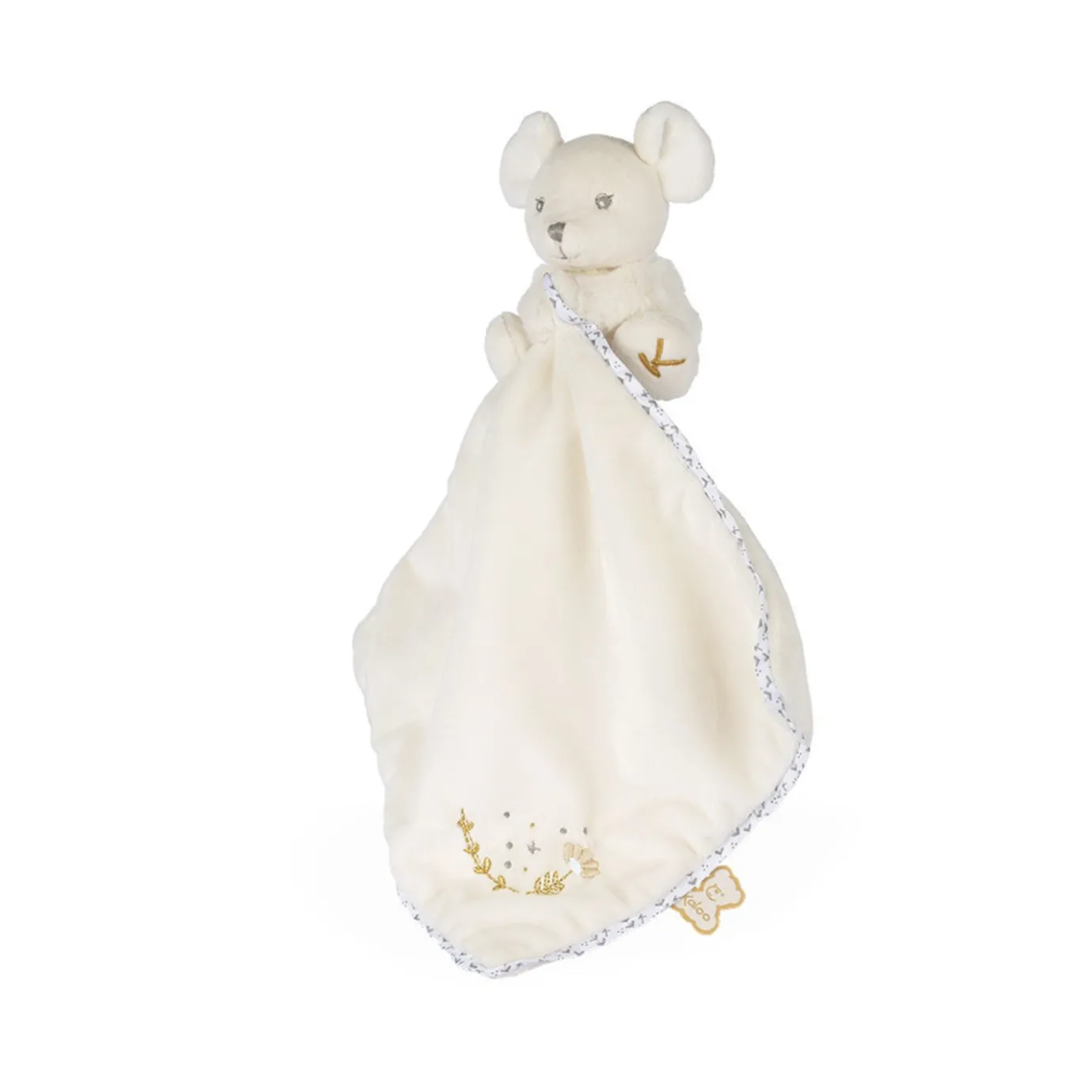 Kaloo Hug Doudou Mouse Cream> Mouse Comforter