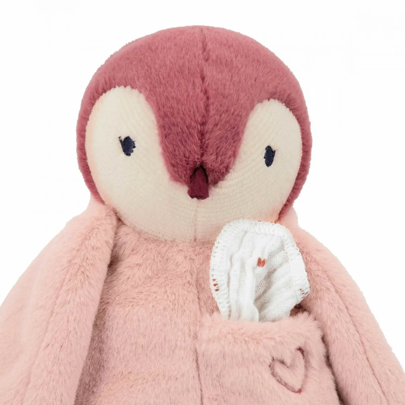 Kaloo Kissing Plush Penguin Pink> Stuffed Animals