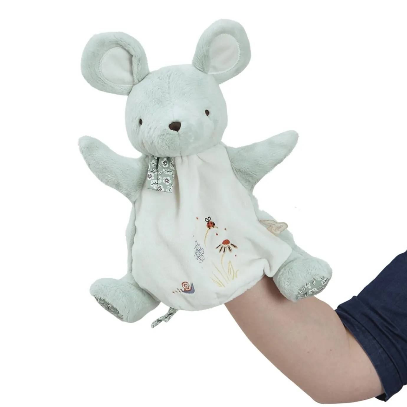 Kaloo Mouse Comforter Puppet> Mouse Comforter