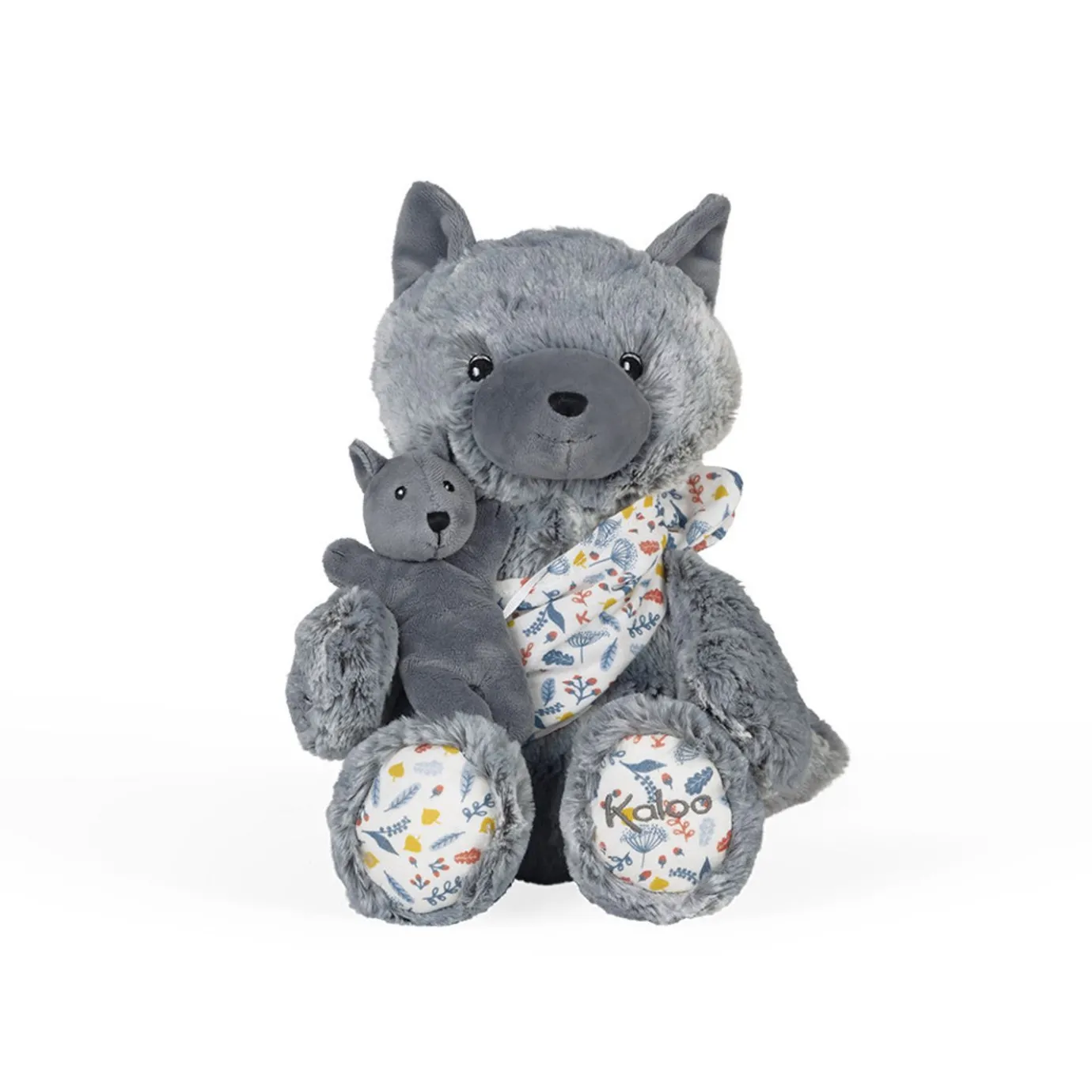 Kaloo Mummy Wolf Plush - Louise - 35 Cm (13.8 In)> Stuffed Animals