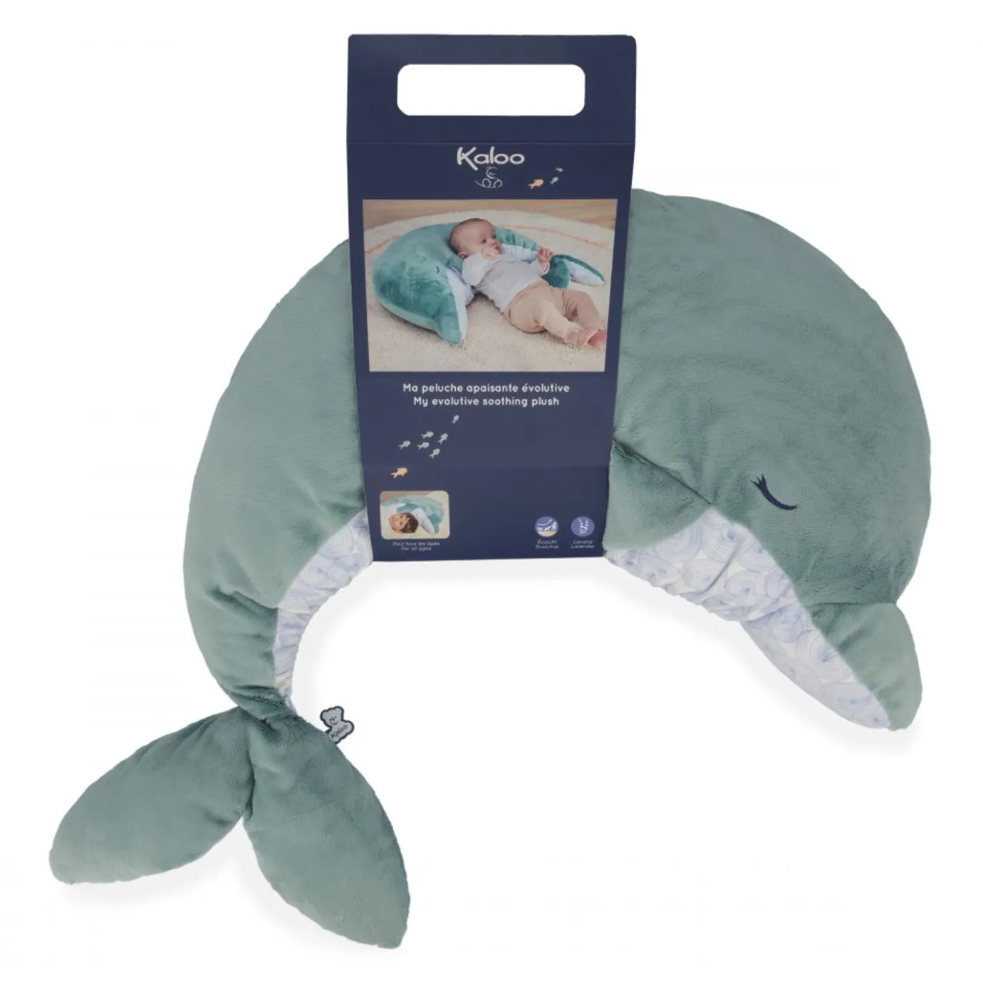 Kaloo My Dolphin Grow-With-Me Soothing Plush> Stuffed Animals