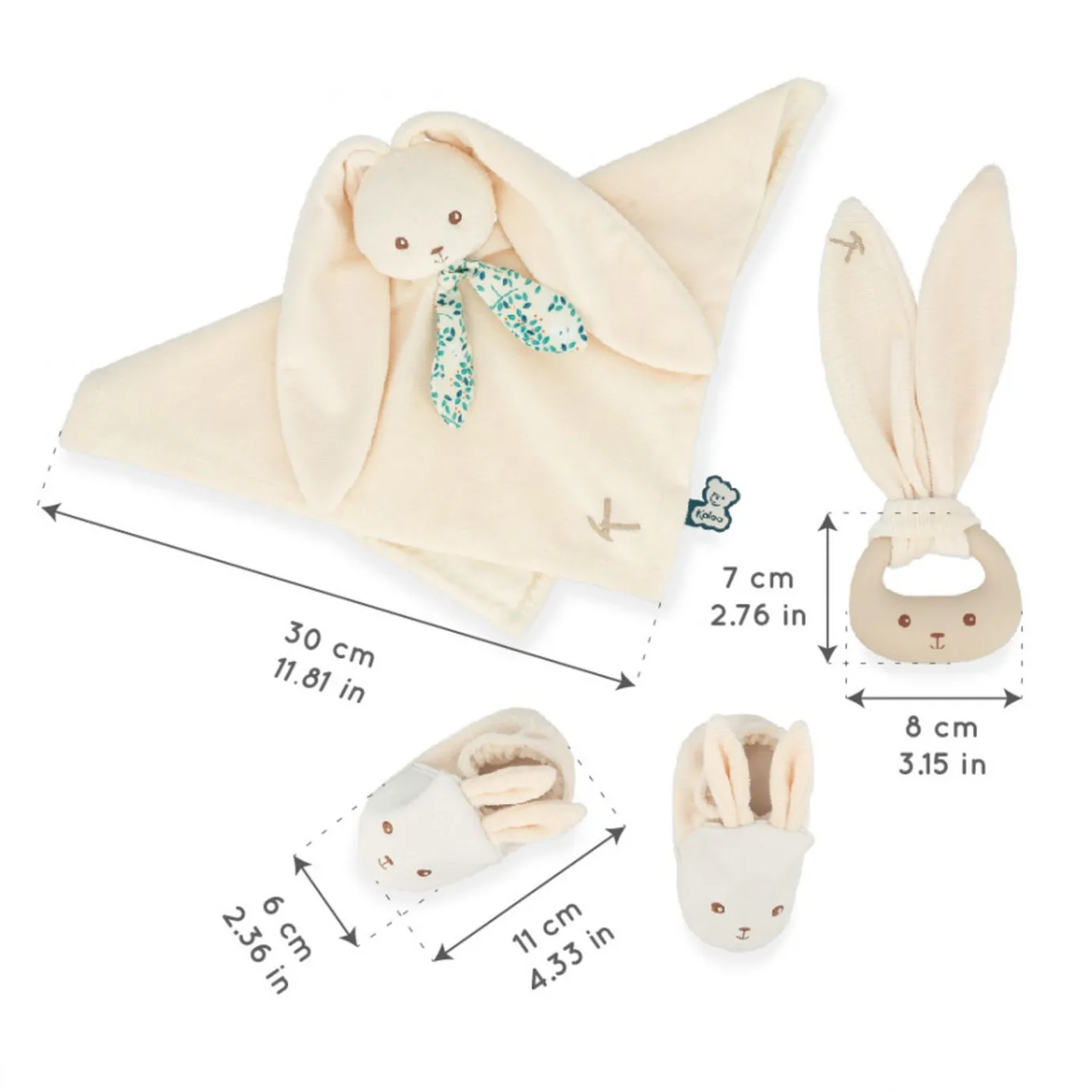 Kaloo My First Birth Gift Box Cream> Teething Ring