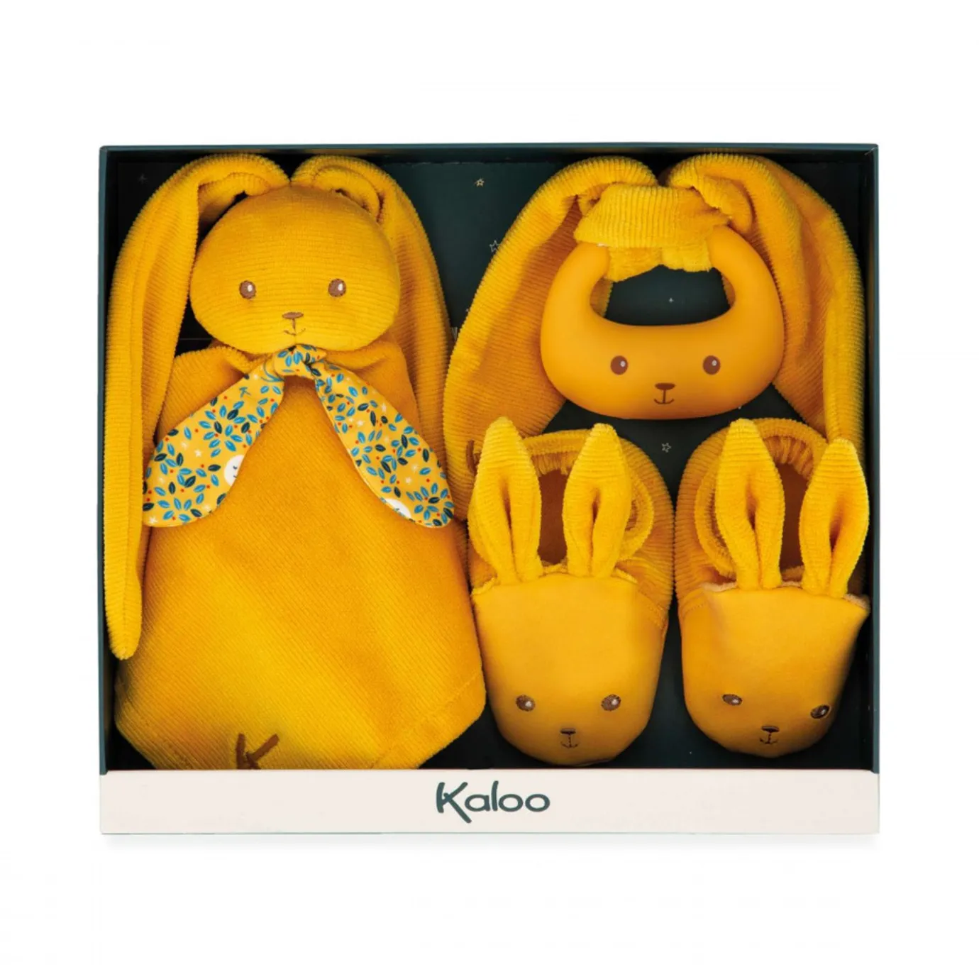 Kaloo My First Birth Gift Box Ochre> Bunny Comforter