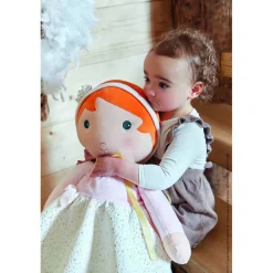 Kaloo My First Doll Valentine - 80 Cm (31.5 In)> 15.8" And + Soft Doll (+40 Cm)