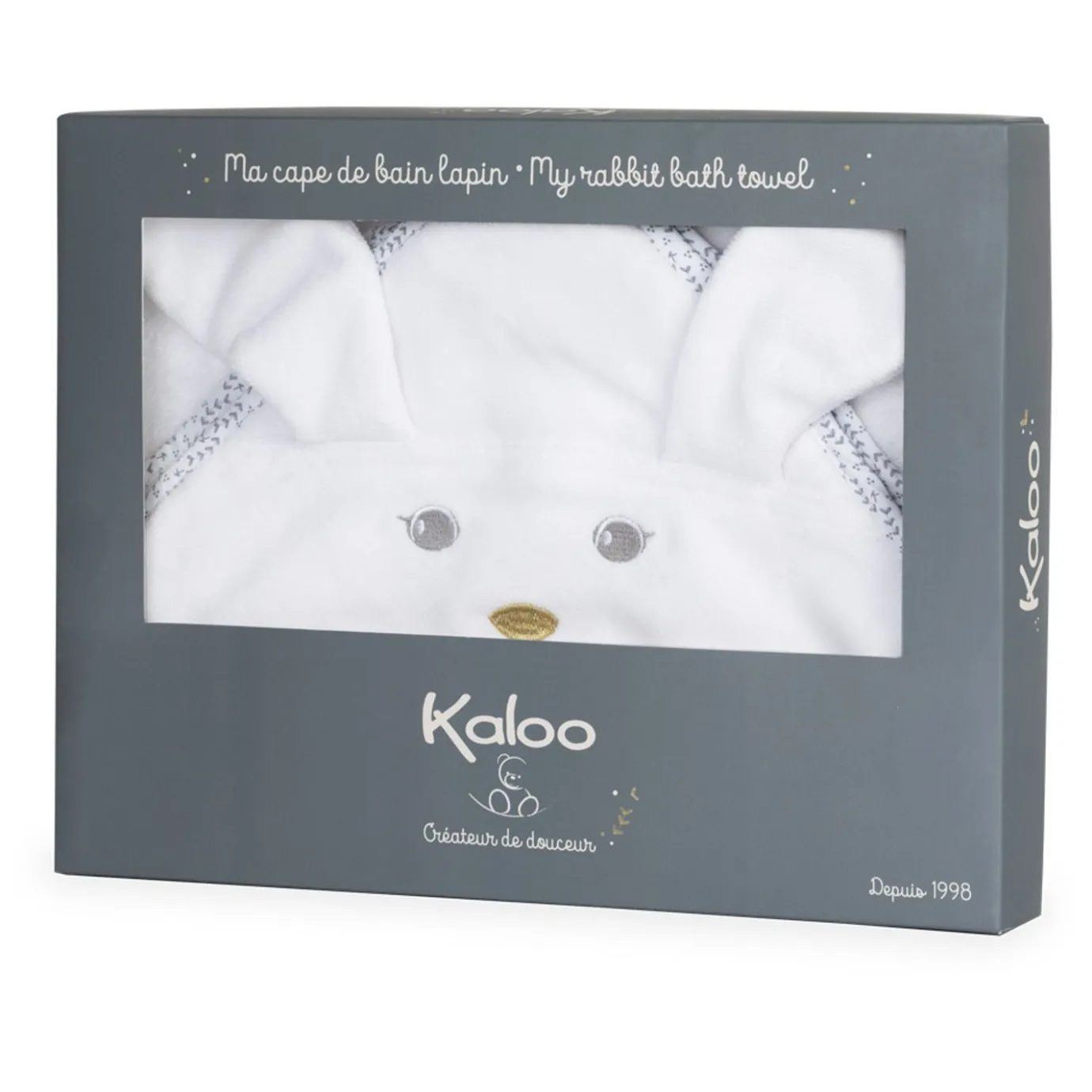 Kaloo My Rabbit Bath Towel> Linen