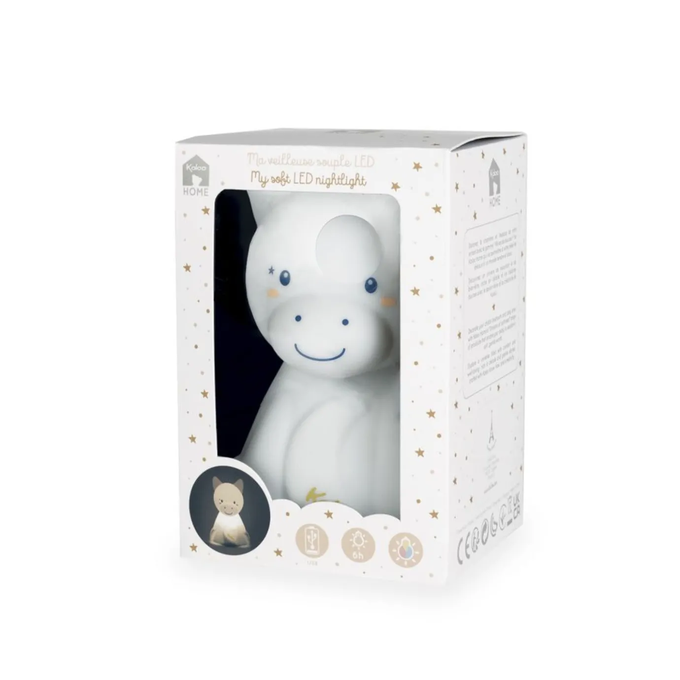 Kaloo My Soft Led Nightlight Donkey - Silicone> Night Light