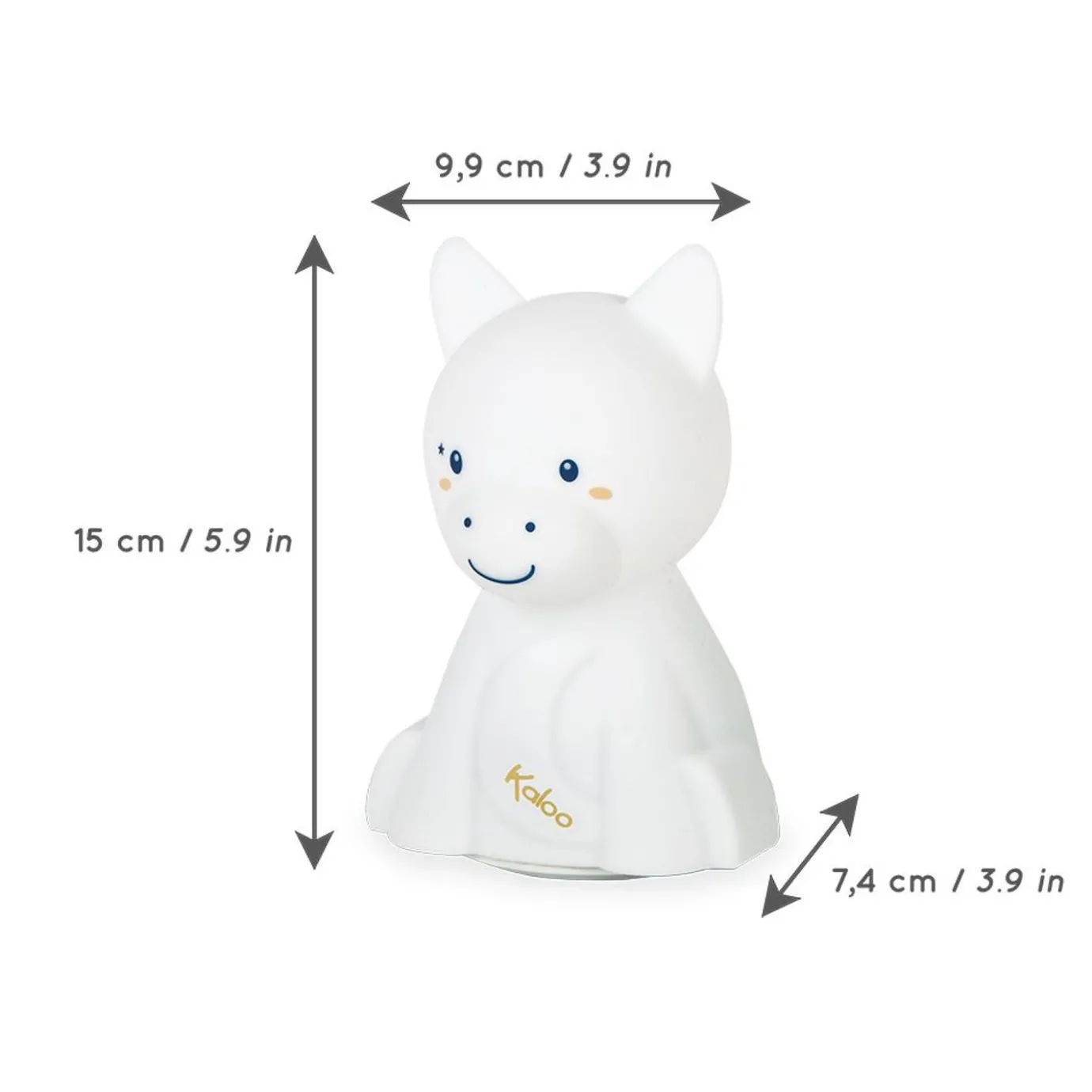 Kaloo My Soft Led Nightlight Donkey - Silicone> Night Light