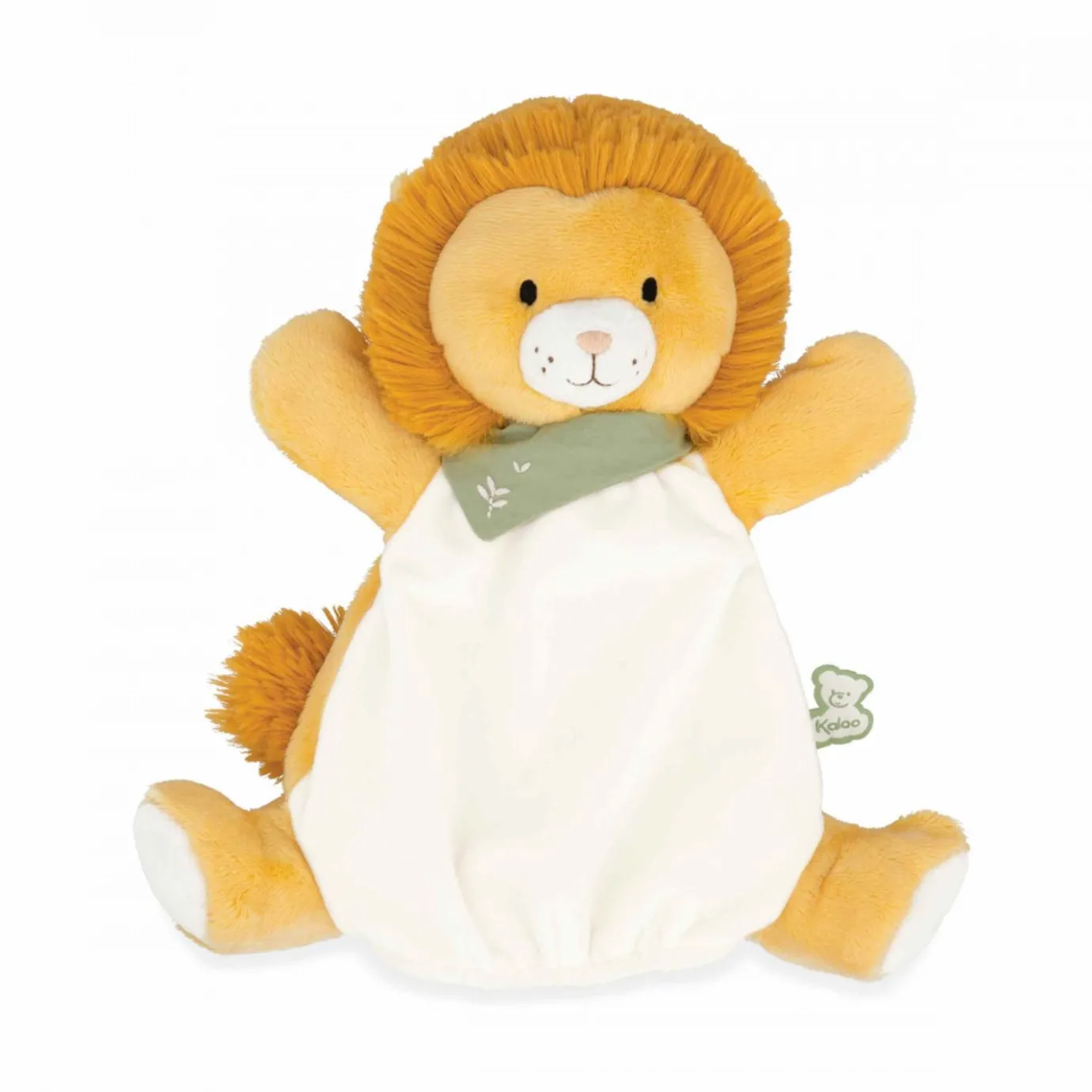 Kaloo Nougat Lion Puppet> Animal Comforter