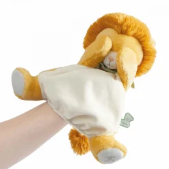 Kaloo Nougat Lion Puppet> Animal Comforter