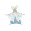 Kaloo Organic Cotton Blue Doudou Rabbit> Bunny Comforter